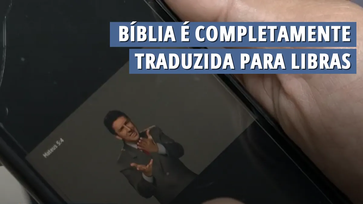 Bíblia é completamente traduzida para Libras