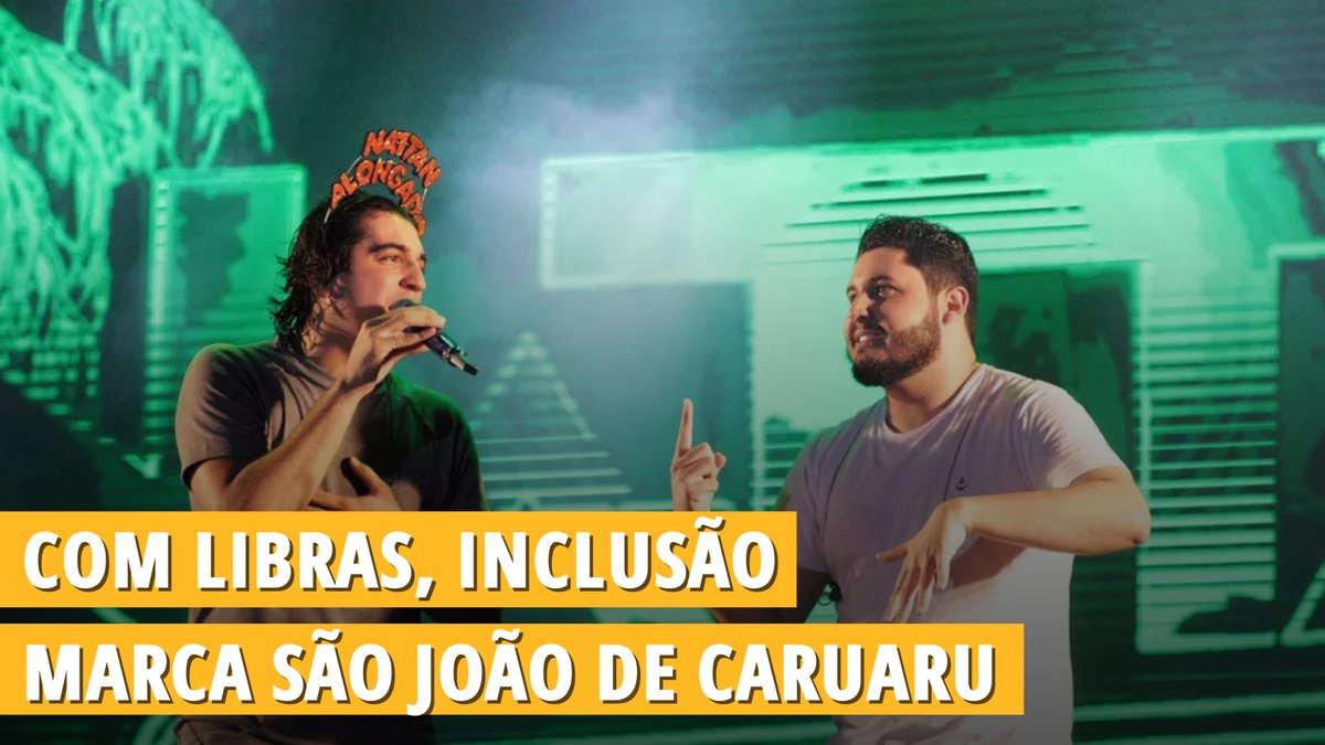 Com Libras, inclusão marca São João de Caruaru