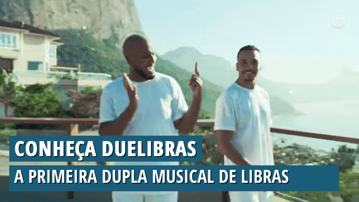 Conheça a primeira dupla musical de Libras