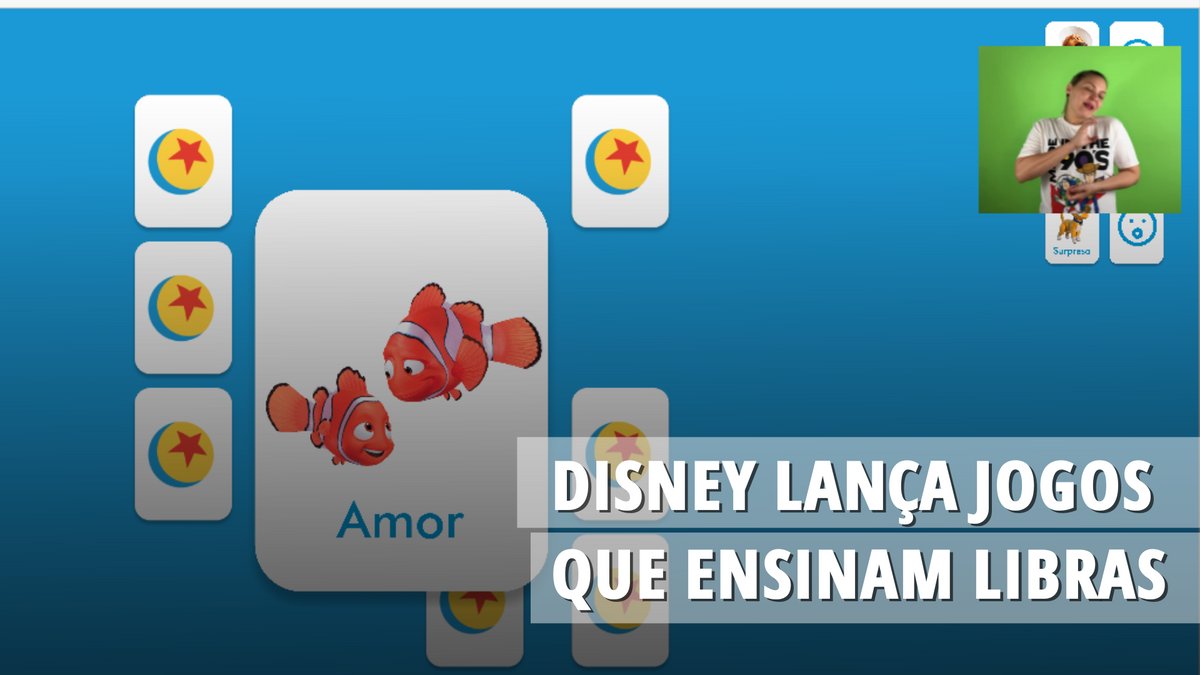 Imagem ilustrativa do post: Disney lança jogos que ensinam Libras