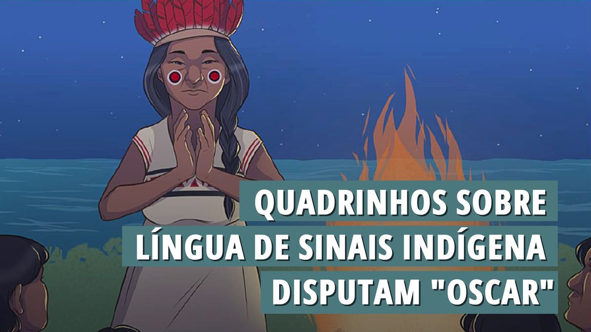 Imagem ilustrativa do post: Quadrinhos sobre língua de sinais indígena disputam "Oscar"