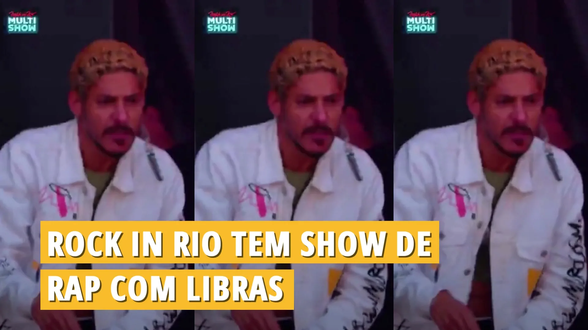 Rock in Rio tem show de rap com Libras