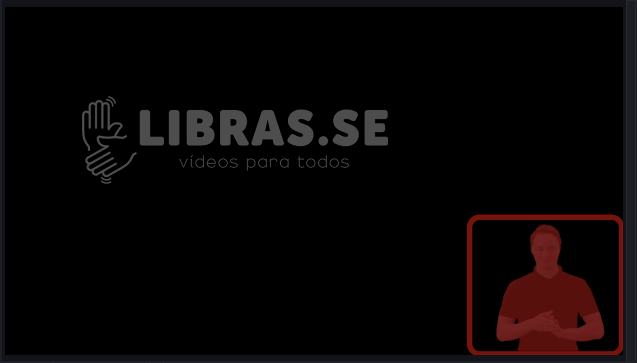 Interface do OBS Libras.se